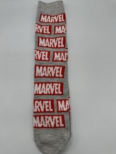 Marvel Logo Men s Crew Socks Size 6-12