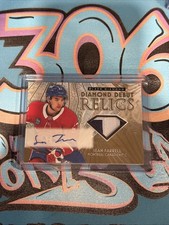 Sean Farrell 41/49 Diamond Debut Relics Auto 2023-24 UD Black Diamond (JD1)