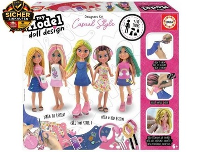 18368, My Model Doll Design Casual Puppe, DIY, Puppen selber Machen, Bastelset