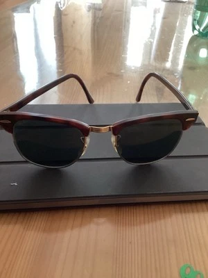 Ray-Ban Club Master Sonnenbrille, Elegant, Original, Braun - Bild 1 von 4