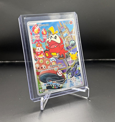 2026 Pokémon Fuecoco #062 MEP Black Star Promo Full Art Holo First Partner Ill