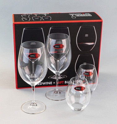 Riedel XL Rotweingläser   4 Stück (Cabernet + Syrah)   Gift Edition