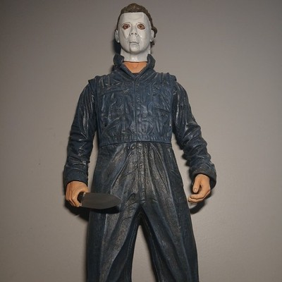 NECA Michael Myers Halloween 2004 18  Motion Sound Horror Figure Tested Works