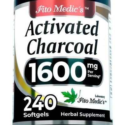 Activated Charcoal Capsules 240 Count | Detox & Cleanse Supplement Pills