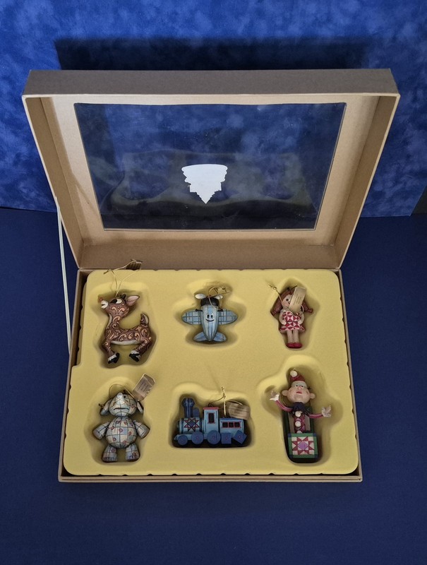 Jim Shore Rudolph Traditions set of 6 "MISFIT TOYS" - Brand new in Box - 2007