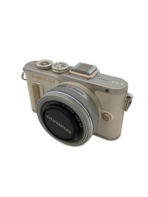 OM Digital Solutions Olympus Mirrorless Camera DSLR Pen E-PL8 EZ Double Used