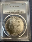 1879-S Morgan Silver Dollar MS64 PCGS Blue Label