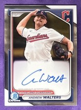 2024 Bowman Chrome Andrew Walters Prospect Auto Guardians
