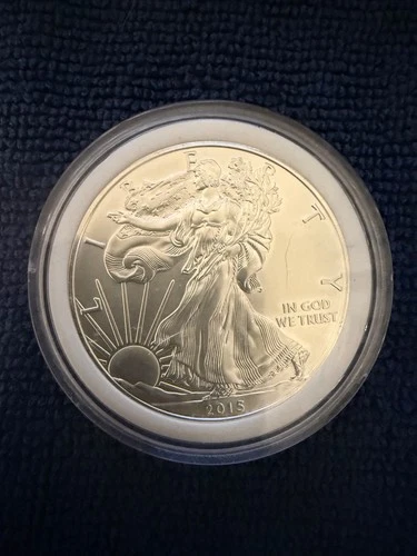 2015 American Eagle $1 Coin .999 Silver Uncirculated with Case