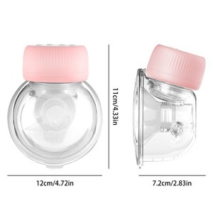 2 Pompe de sein portable avec les mains 4 Modes 12 Niveaux 10 Procès-verbal IART