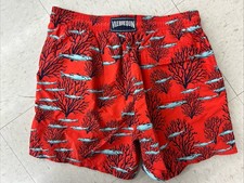 Vilebrequin Moorea Men's Swim Trunks Red XL