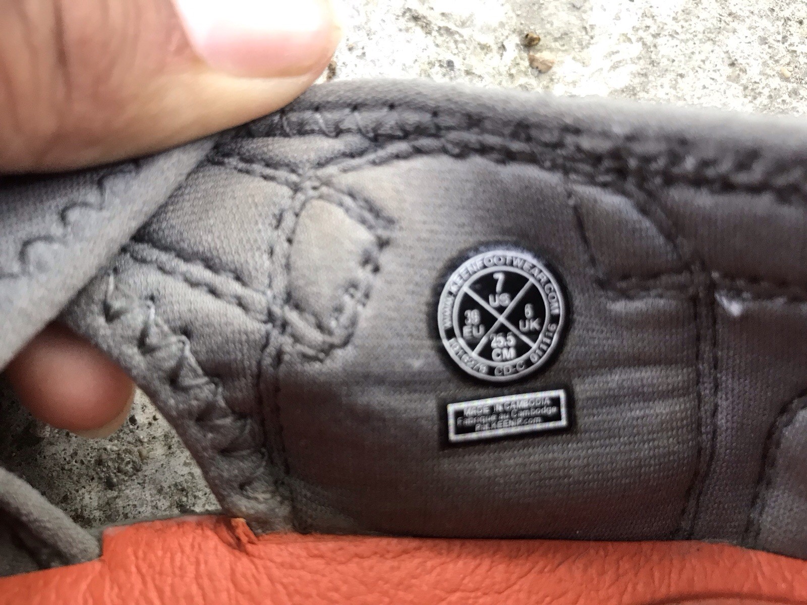 KEEN Sandali impermeabili da trekking per bambini taglia 7 US