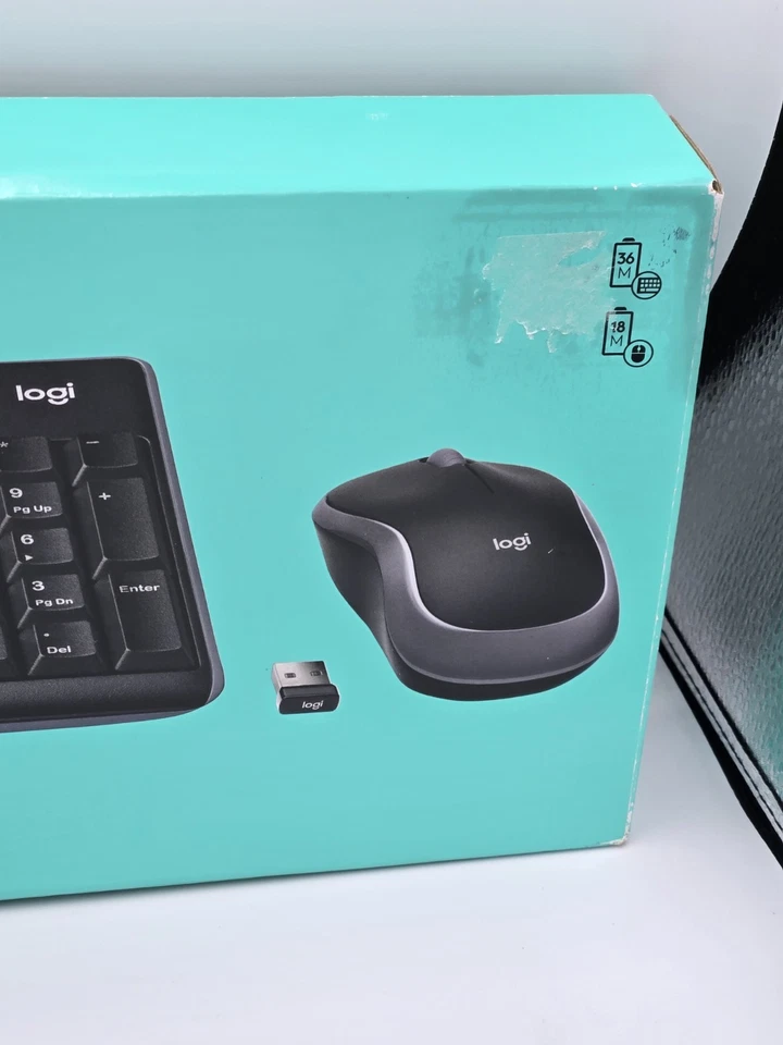 Logitech MK270 Wireless Keyboard and Mouse Combo (920-008813) - Image 4 of 4