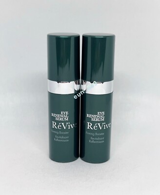 2 x ReVive Eye Renewal Serum Firming Booster 0.1oz / 3ml Each Total 6ml New