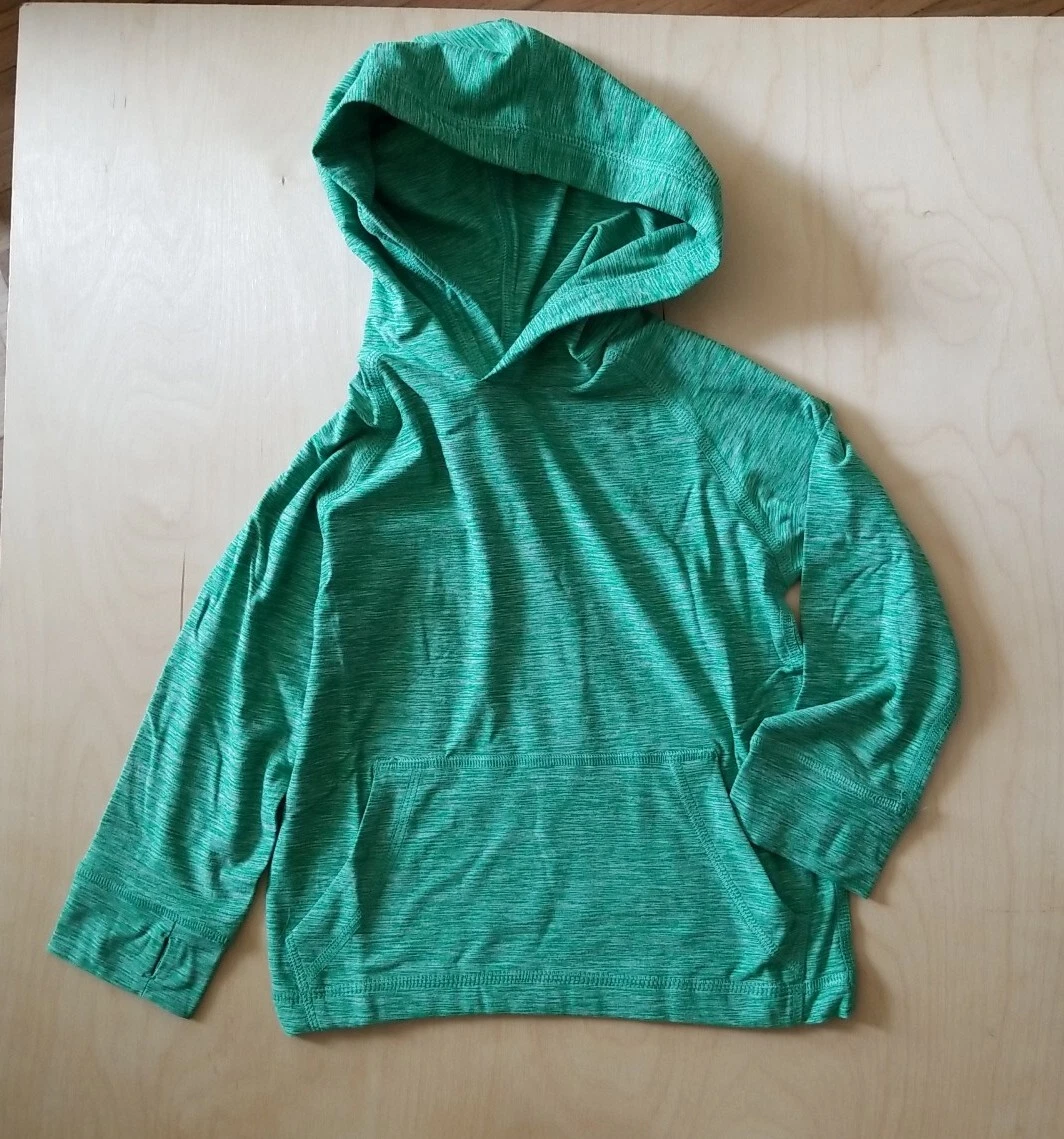 NWT HANNA ANDERSSON RECYCLED SUNBLOCK UV GREEN MADE FOR SUN HOODIE 90 3 44