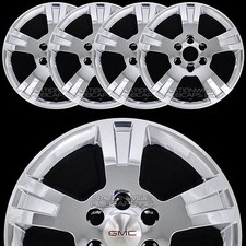 4 CHROME 07-13 GMC ACADIA 18" Wheel Skins Hub Caps Full Covers fit Aluminum Rim