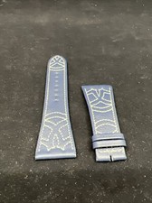 Chalonne Sedona 42 Calf Blue Apple Watch Band NO HARDWARE