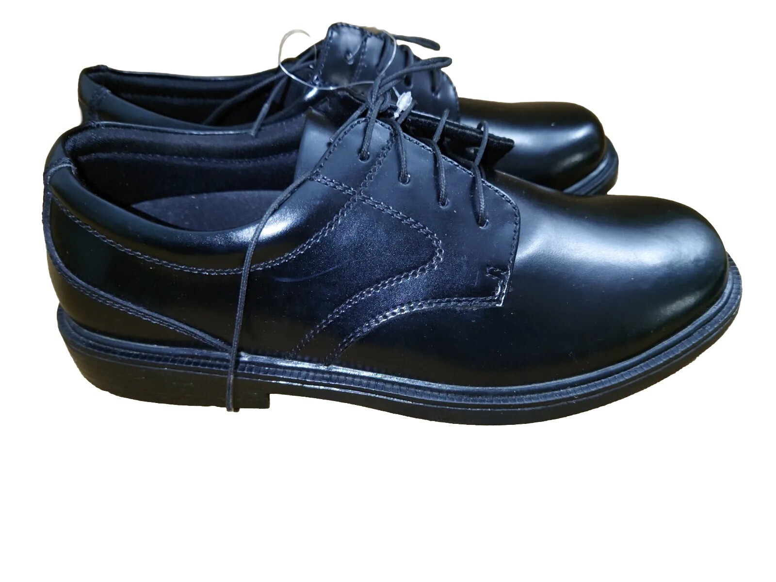 SAOLA Scarpe casual Nunn Bush Oxford nere comode gel stringate tinta unita 9M