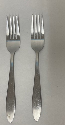 5 PIECE - ONEIDA CRAFT Deluxe Stainless spoons, Forks - Picture 2 of 4
