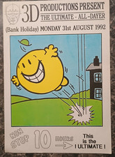 A5 Flyer -3D All-Dayer @ Sapphire Complex, Leicester -  31/08/1992