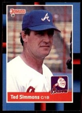 1988 Donruss  #560  Ted Simmons  Catcher & 1st Base  Chicago Cubs  FREE shipping