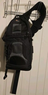 LowPro Sling Shot 100 AW Camera Backpack Black