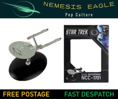 STAR TREK I.S.S ENTERPRISE NCC 1701 SPIEGEL UNIVERSUM IN US ENTERPRISE 1701 BOX