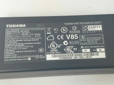 Chargeur/alimentation Pour Toshiba Satellite P200-1CB - Neuf Sous Emballage - Marque Visiodirect - Garantie 1 An