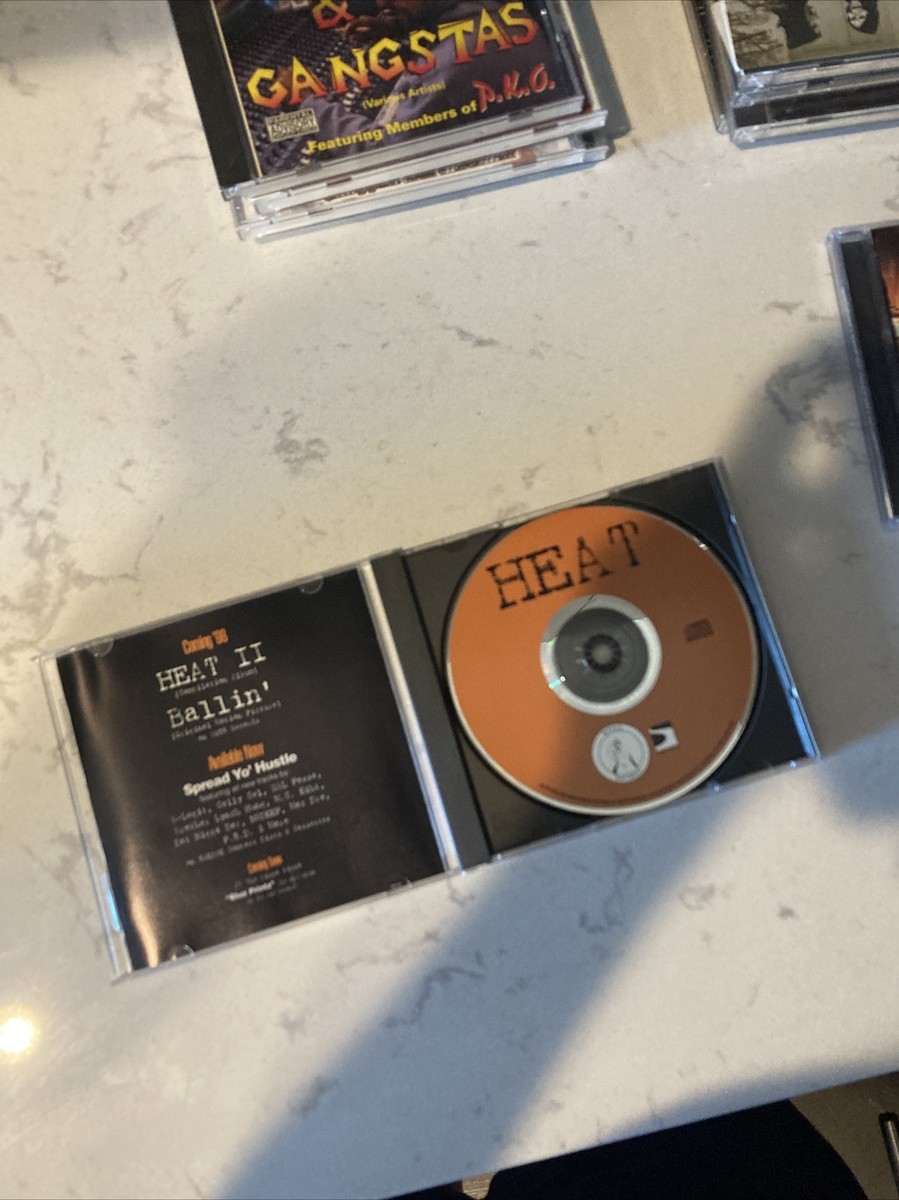 Marvellus & Marcellus Present Heat MUSIC CD hip hop thug rap 2Pac