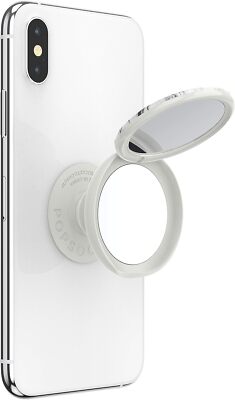 PopSockets PopGrip - Uittrekbare Greep en Standaard voor Smartphones en Tablets met een Verwisselbare PopTop - Dove White Marble PopSockets PopGrip - Uittrekbare Greep en Standaard voor Smartphones en Tablets met een Verwisselbare PopTop - Dove White Marble