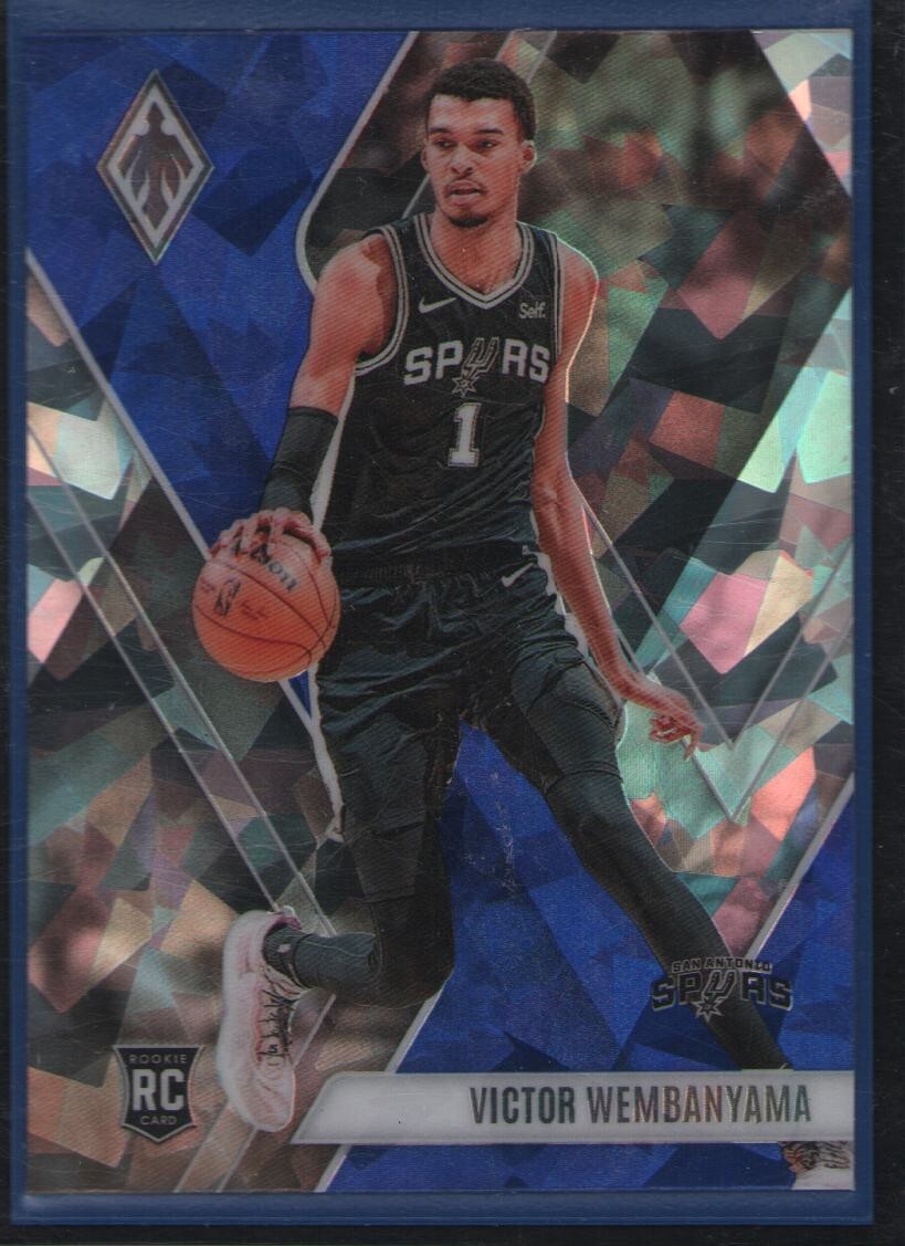 2023-24 Panini Phoenix - Rookies Victor Wembanyama #256 Blue Ice (RC)