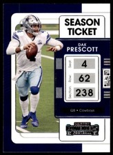 2021 Panini Encased Dak Prescott Dallas Cowboys #25