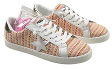 Vintage Havana Carla Sneakers / Shoes - NEW Womens 8.5 Pink / Tweed - 45933-OF
