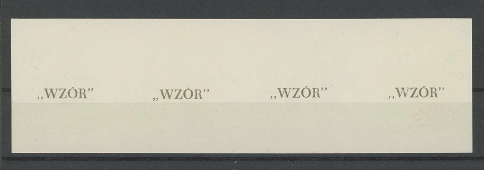POLONIA ANIMALES 1954 PRUEBA!! ¡RARO!! GAMUZA CASTOR BISONTE/WISENT ALCE 'm5000 Foto 2 de 2