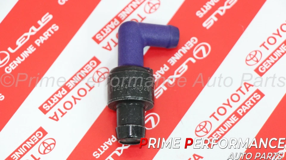 Válvula PCV 12204-50020 Toyota Land Cruiser Tundra Sequoia Lexus LX470 GS430 SC430 Foto 2 de 3