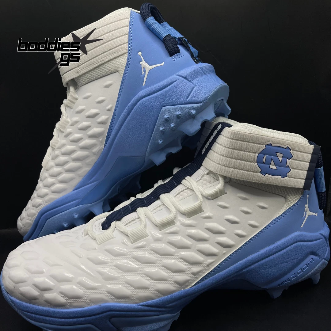 Jordan Force Savage Pro 2 Sharks UNC Tar Heels School PE Mens Size 15 CV1666-101 Jordan Force Savage Pro 2 Sharks UNC Tar Heels School PE  main image 3