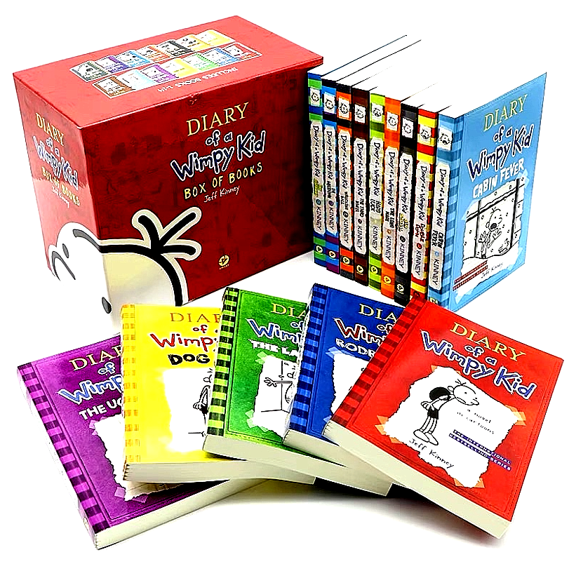 Jeff Kinney Diary of a Wimpy Kid 23 Books Collection Set Jeff Kinney Diary of a Wimpy Kid 23 Books Collection Set