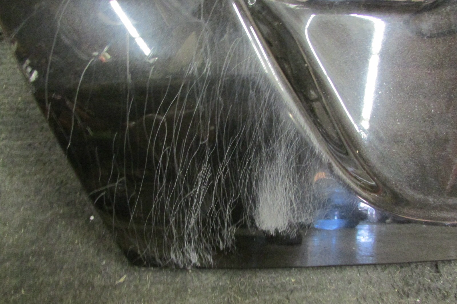 Maserati Quattroporte, Rear Trunk Lid Shell, Scratched, Used, P/N 67213800