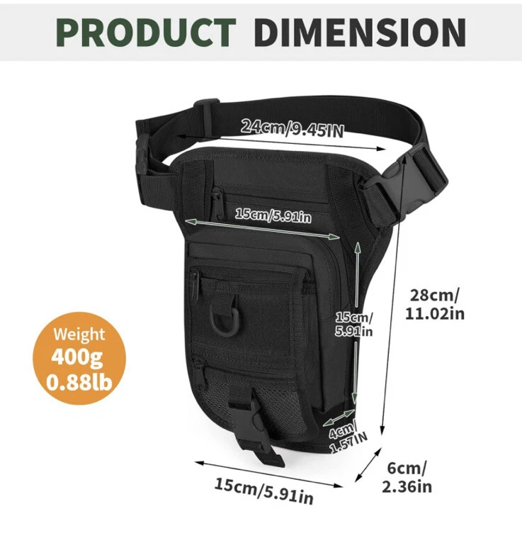Huntvp tactical waist pack bag military sale