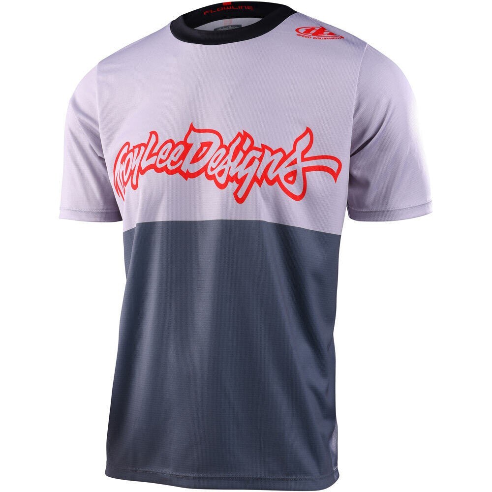 Troy Lee Designs TLD Bike Flowline Jersey Scripter Charcoal 