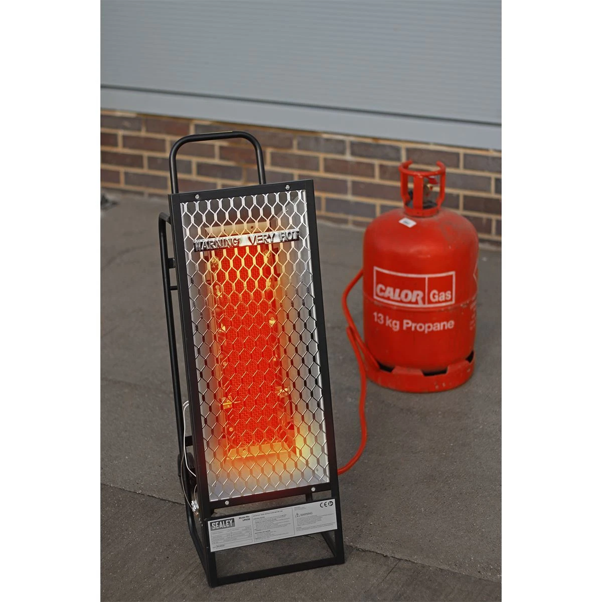 Sealey LPH35 Space Warmer® Industrial Propane Heater 35,000Btu/hr  5051747928749 | eBay
