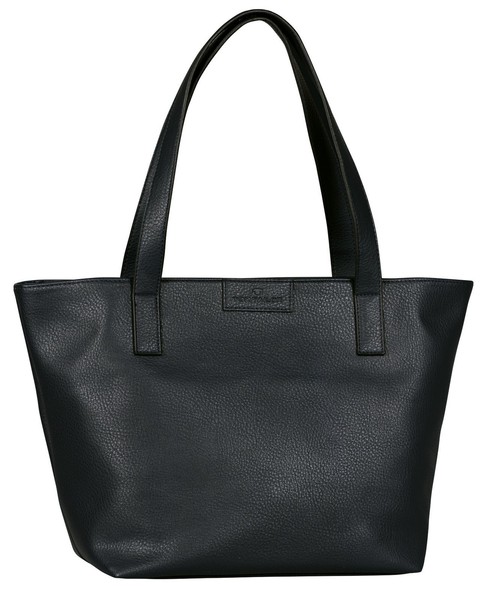 Tom Tailor Miri Zip Zip Shopper L Schultertasche Shopper Tasche Black Schwarz-image