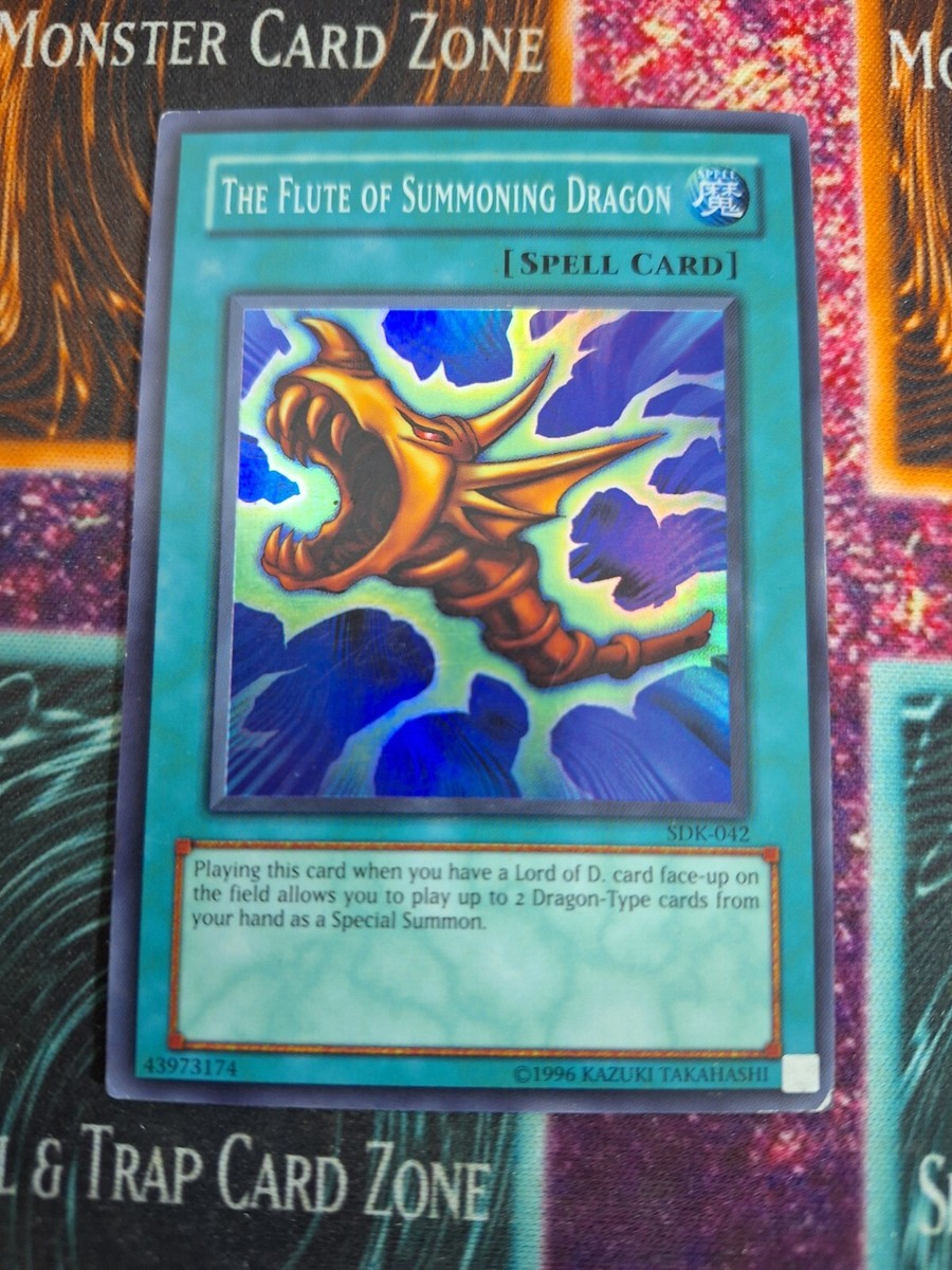 Yu-Gi-Oh! The Flute of Summoning Dragon SDK-042 Super Rare