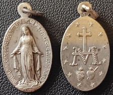 Anh&auml;nger Wundert&auml;tige Medaille O Maria Ohne S&uuml;nde Empfangen Sterne F&uuml;r Collier