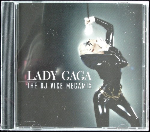 LADY GAGA "THE DJ VICE MEGAMIX" 2008 CD MIXED PROMO INTR-12496-2 ~RARE~ *SEALED*