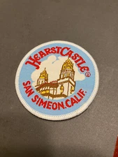VTG HEARST CASTLE San Simeon California Sew On Patch
