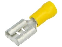 5X Bm 00393 Verbinder: Flach 9,8Mm 1,1Mm Weiblich 4-6Mm2 Klemmverbindung Bm Grou