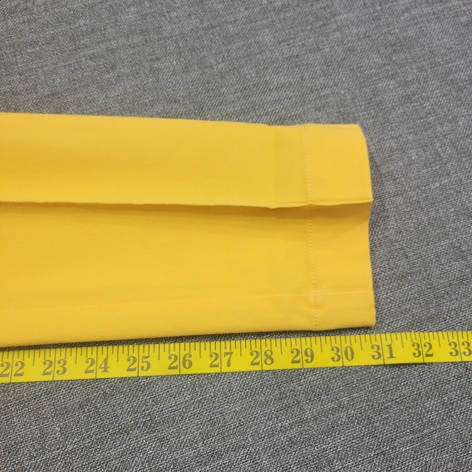 Pantalones al tobillo Isaac Mizrahi Live elásticos para mujer talla alta 2T amarillos Foto 4 de 4