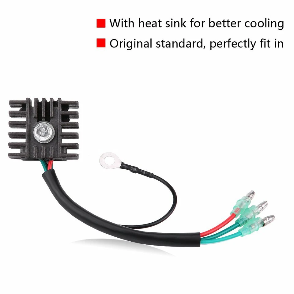 Outboard Rectifier Regulator For 4HP-70HP 2 Stroke Yamaha Marine Suzuki Tohatsu  - image 2 of 4