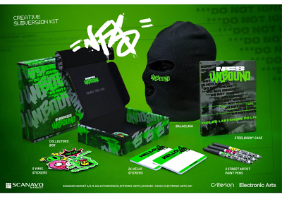 #ad #ad Need For Speed Unbound Creative Subversion Kit Edition ONLY NO GAME NEW RARE $58.57